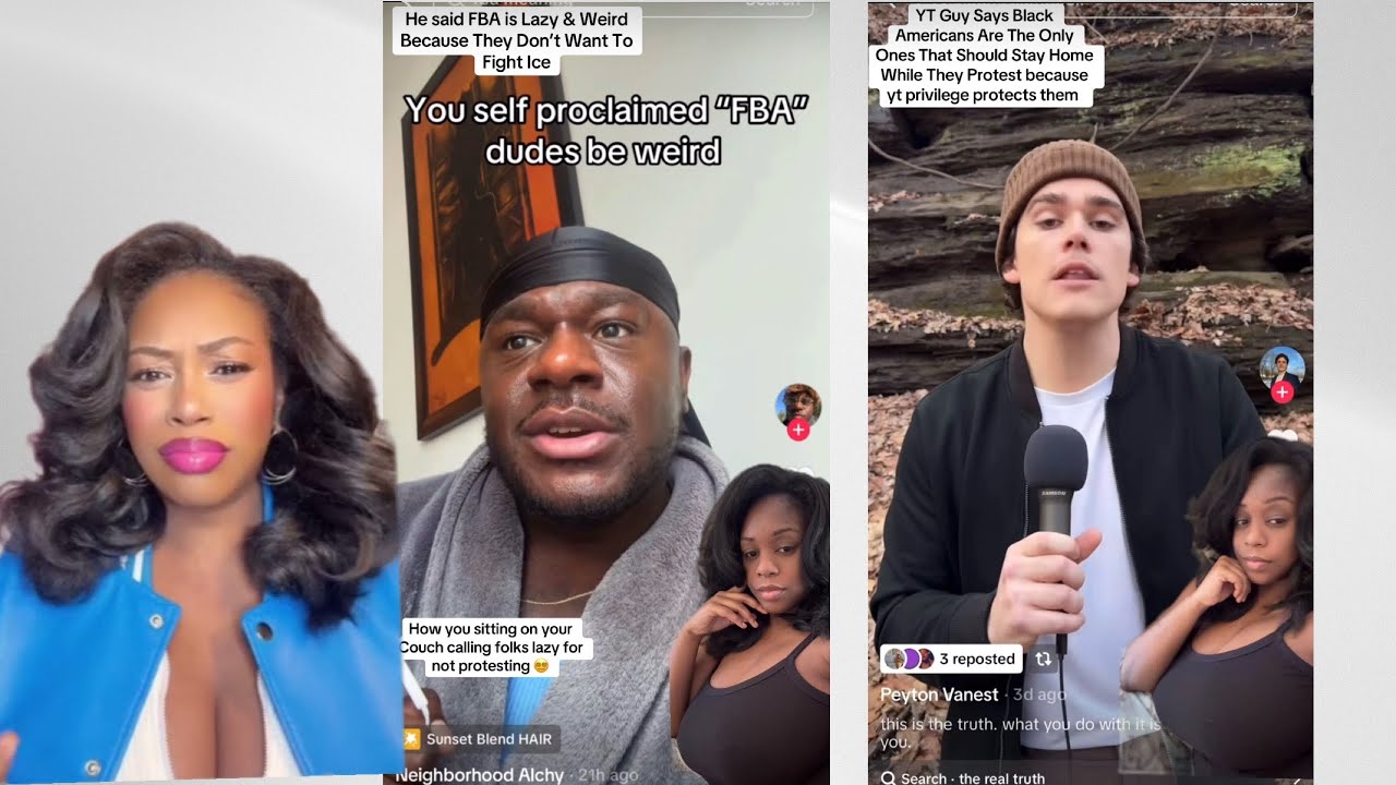 He Said FBA Was Lazy & Weird For Not Fighting Ice*Clear Guy Says Black People Should Stay Home