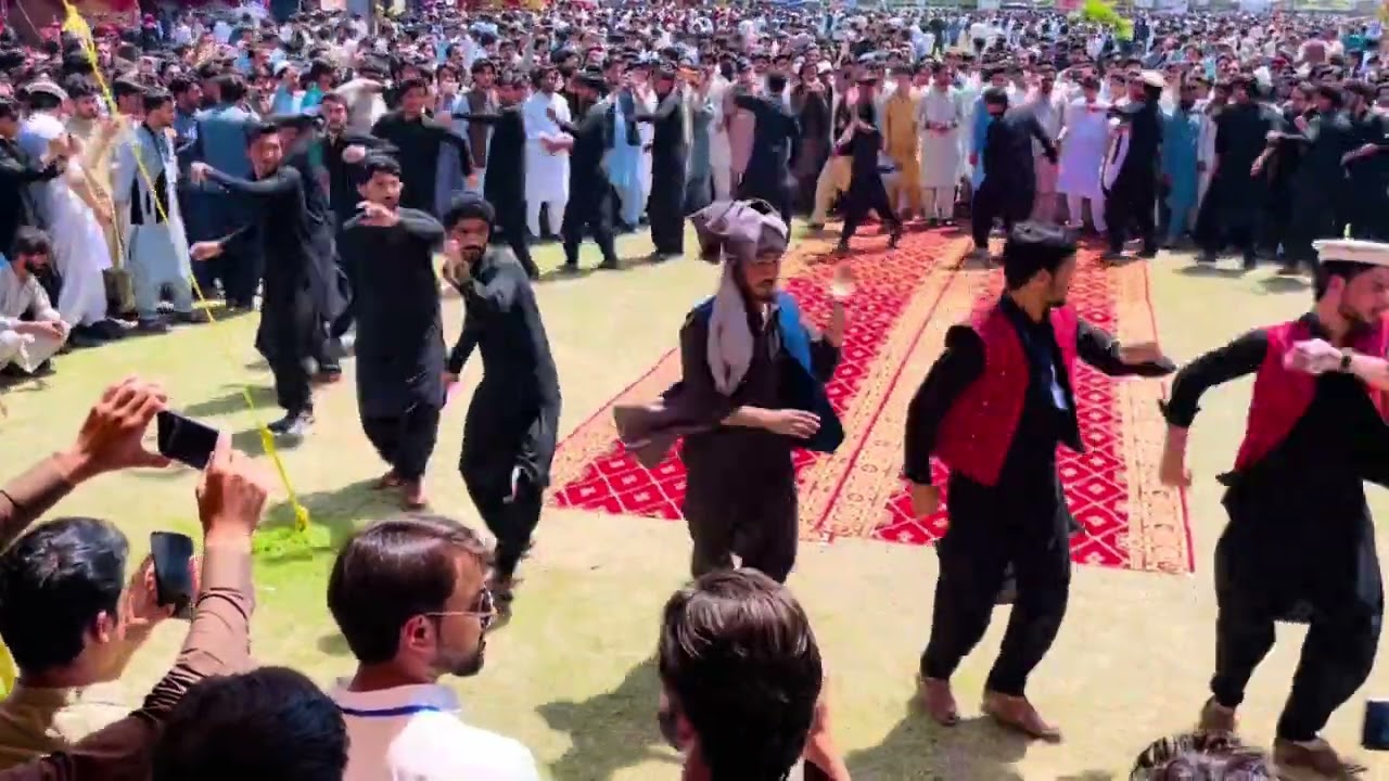 Cultural Attan in Peace Festival Kohat University.