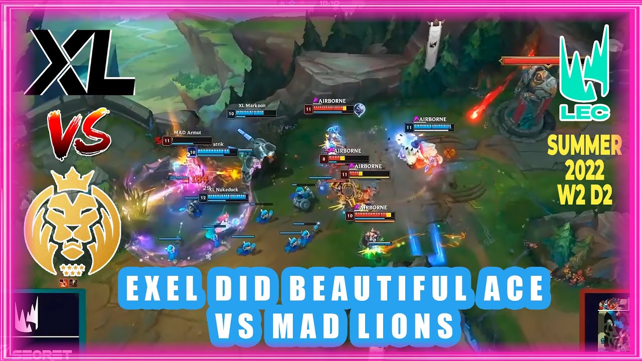 XL Doing Ace vs MAD [SUMMER SPLIT W2D2]