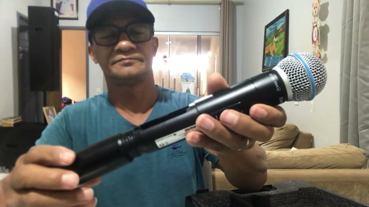Review do microfone Shure SLXD-4  importado da China.