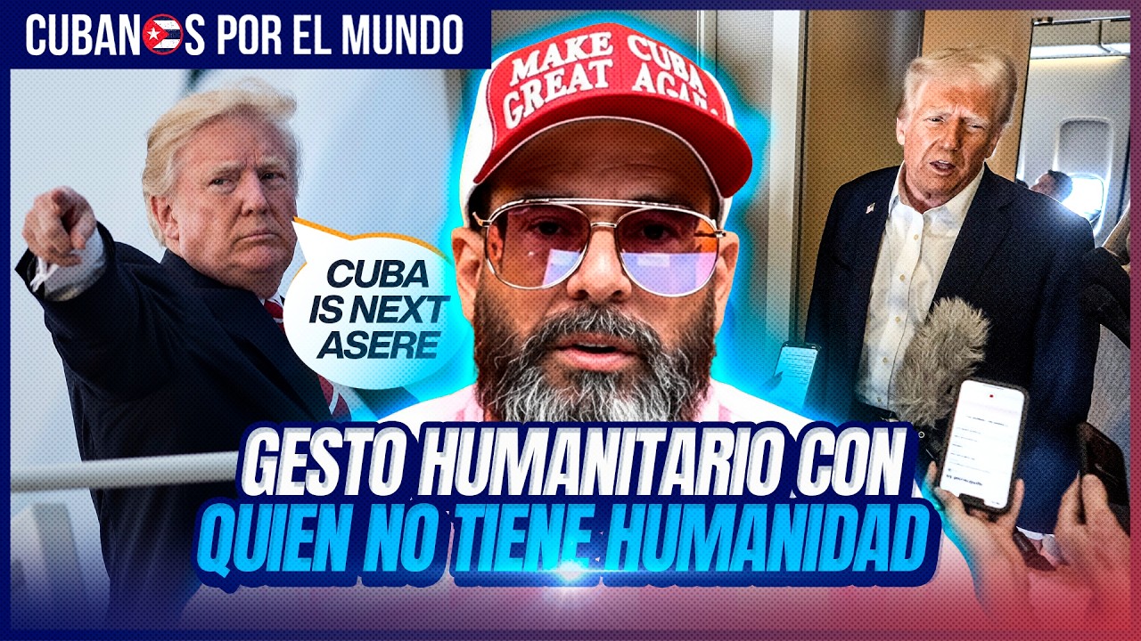 &ldquo;&iexcl;Qu&eacute; verg&uuml;enza!&rdquo;: Otaola cuestiona gesto &ldquo;humanitario&rdquo; de Trump hacia Cuba