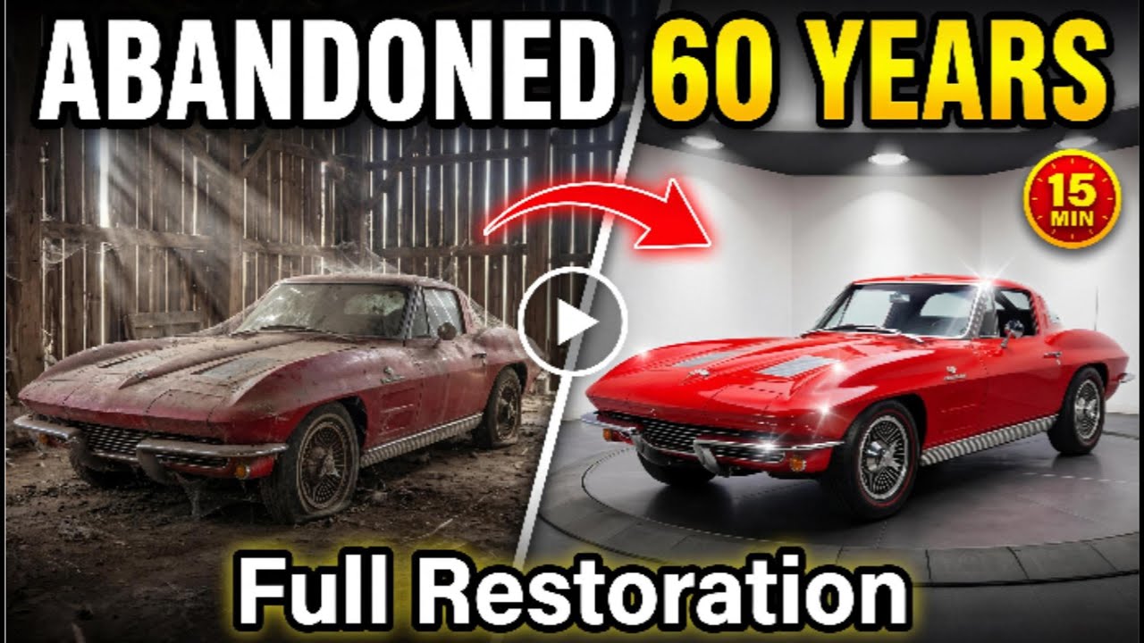 1963 Corvette Sting Ray Split Window ASMR Restorat
