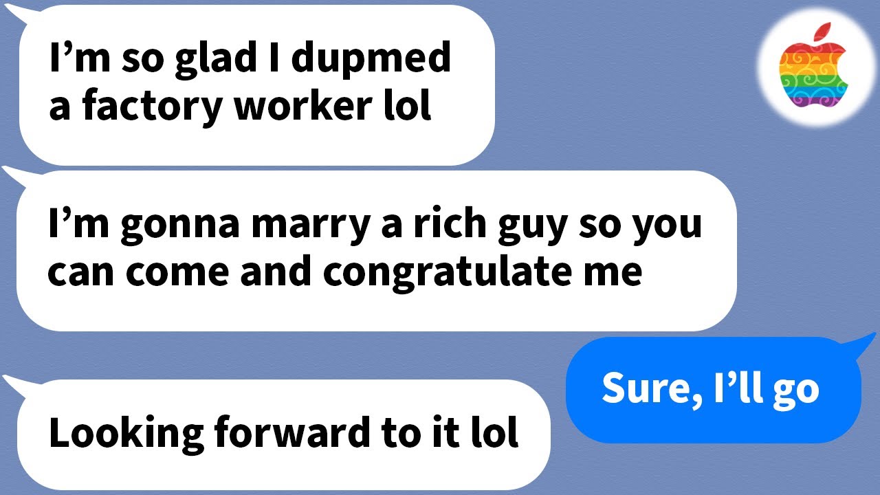 【Apple】 My girlfriend left me when I took over my dad's factory. 3 years later...