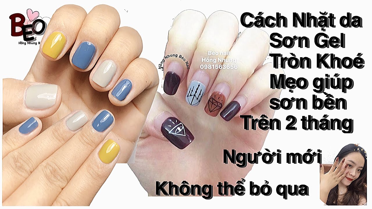 Hướng Dẫn Nhặt Da, Sơn Gel Bên Chi Tiết Nhất - Dành Cho Người Mới Học Nail