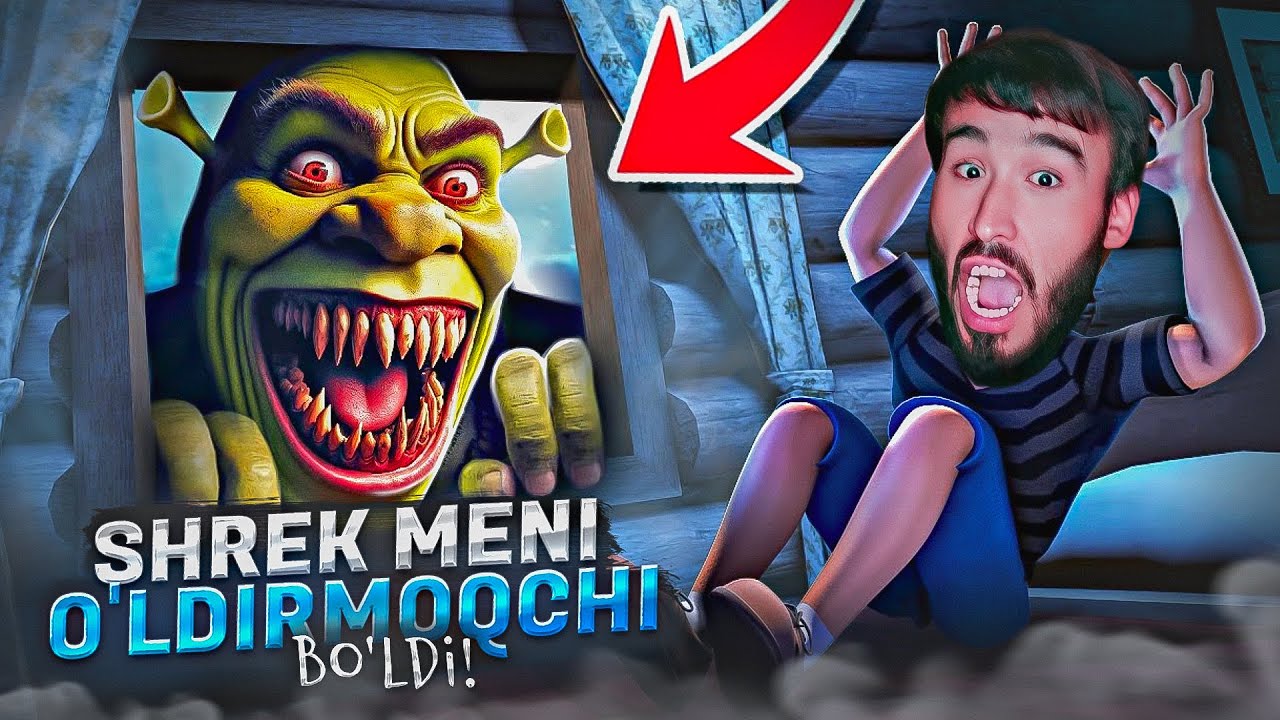 SHREK MENI O'LDIRMOQCHI | VRzona1 #horrorletsplay