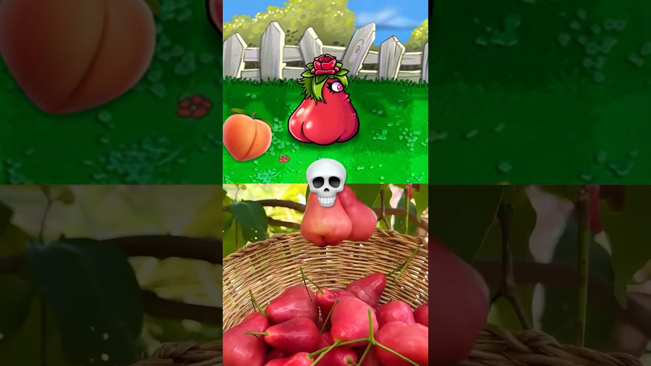 The Rose Apple🌹🍎 (PVZ) #pvz #plantsvszombies