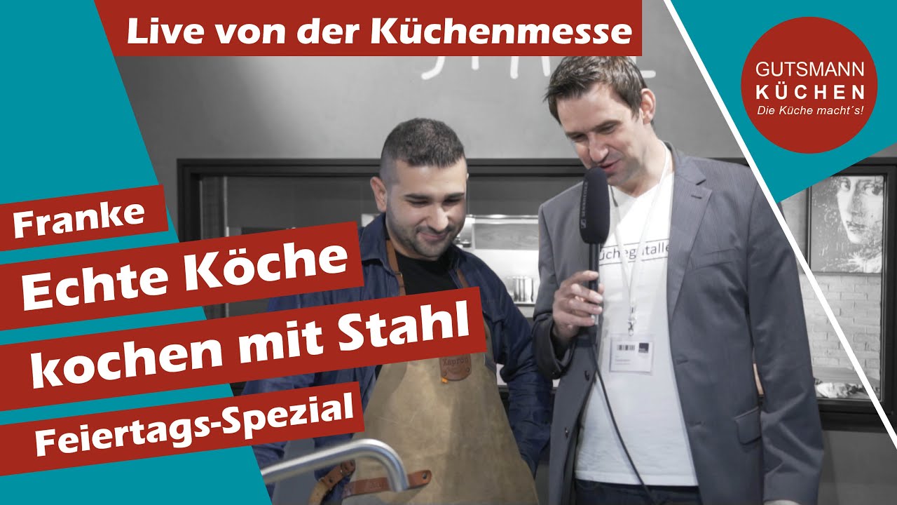 Arbeitsflächen in der Küche aus Edelstahl! Vor- und Nachteile von Franke PureSteel