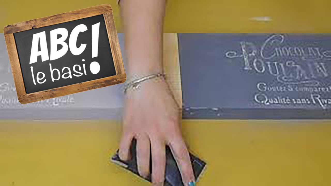 Tutorial Stencil in rilievo con Magic Paint, effetto decapé