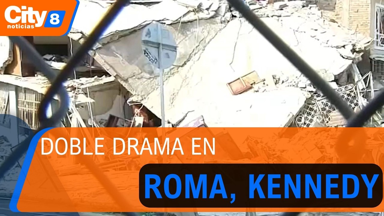 Derrumbe, saqueo e incertidumbre: el doble drama de una familia en Roma Kennedy | CityTv