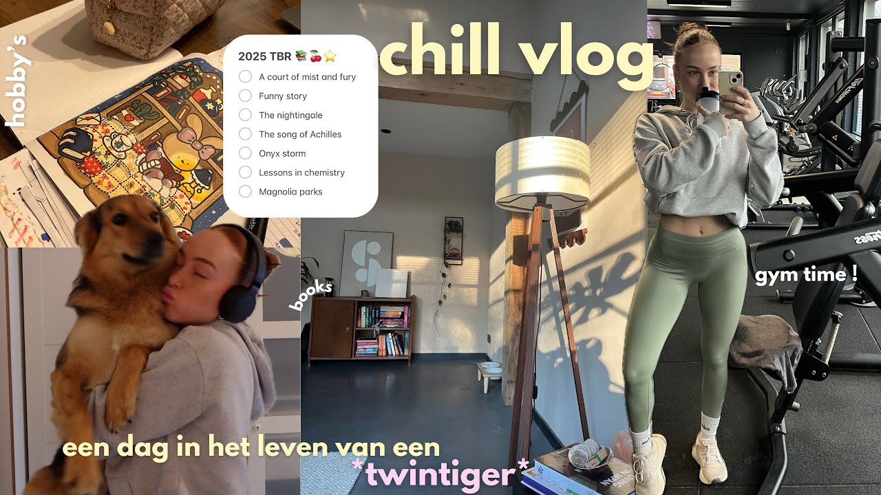 *chill* dag in het leven van een twintiger: Goodreads update, sporten & kleurboeken