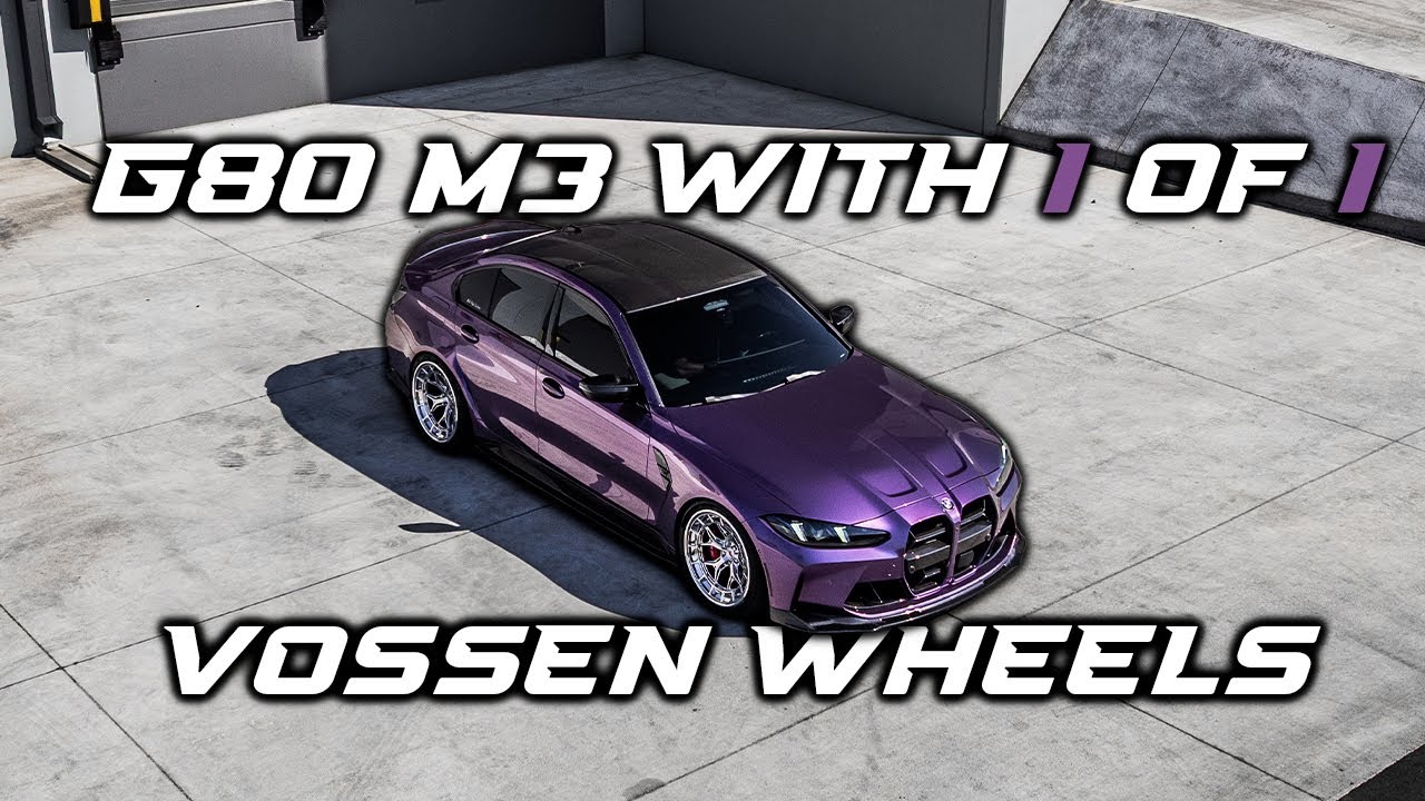 VOSSEN SPECIAL MADE THESE WHEELS FOR ONLY US! BMW G80 M3 WHEEL REVEAL!