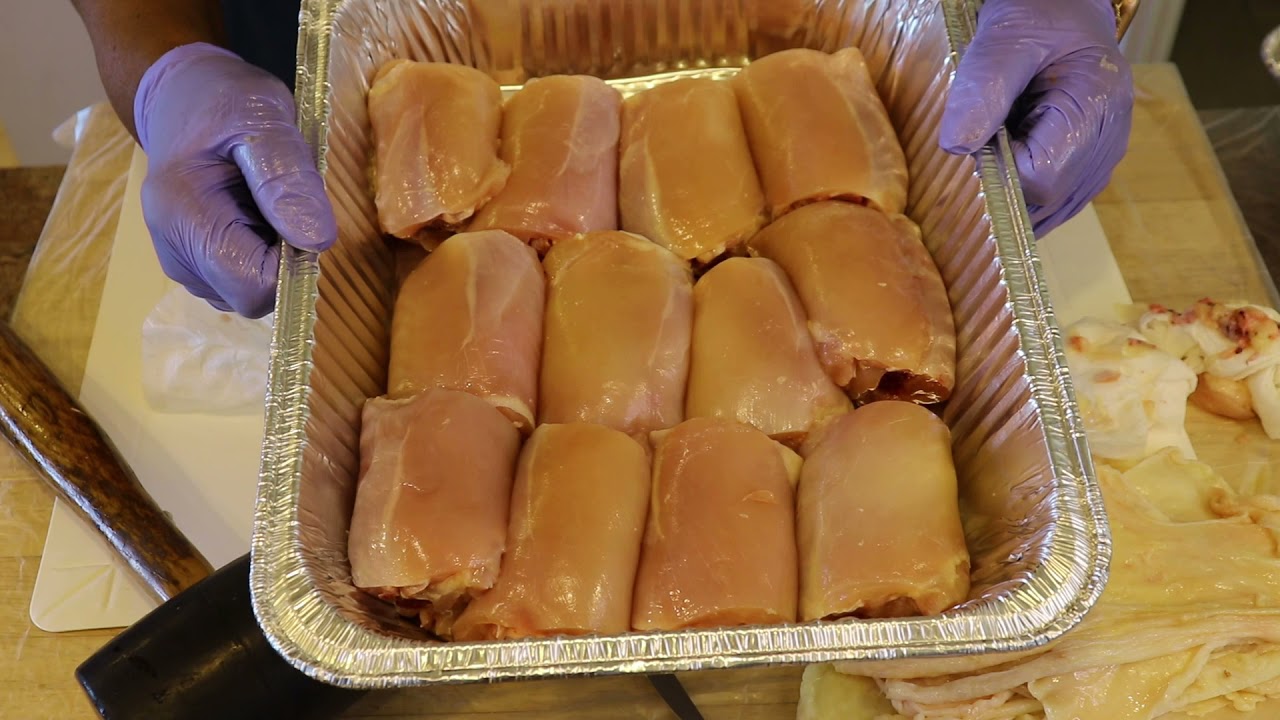 How I Trim Competition Chicken Thighs
