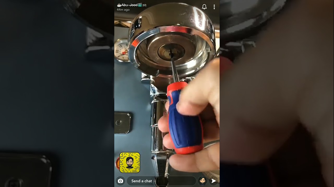 تغيير مسمار التوزيع في قروب هيد E61 سناب ابو جود