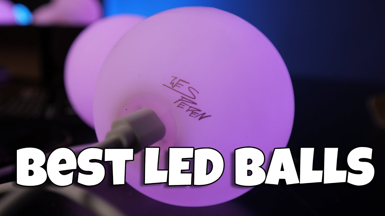 Glow.0 Wes Peden LED Juggling balls unboxing & review
