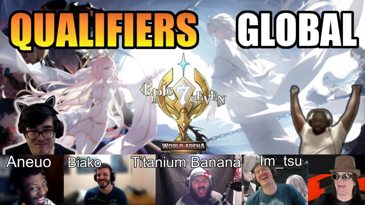 E7WC 2025 WATCH PARTY - Global Qualifiers feat: @Aneuo @im_Tsu @reddos5 & @Biako11