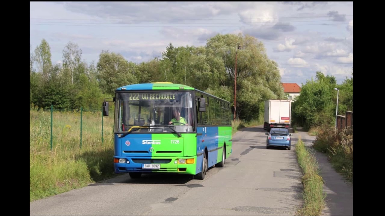 Hlášení linky 222 v úseku Černý most 