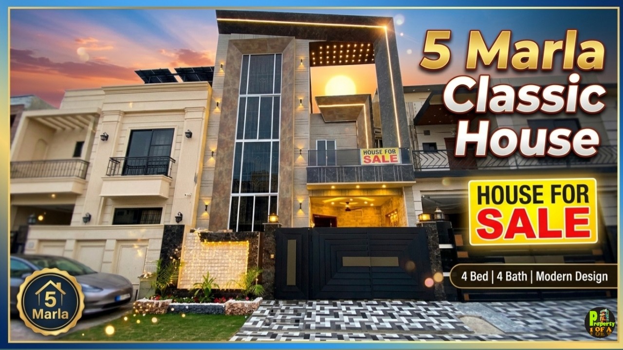 5 Marla house for sale in Lahore | Park View City Lahore | Complete Tour with Price and Details