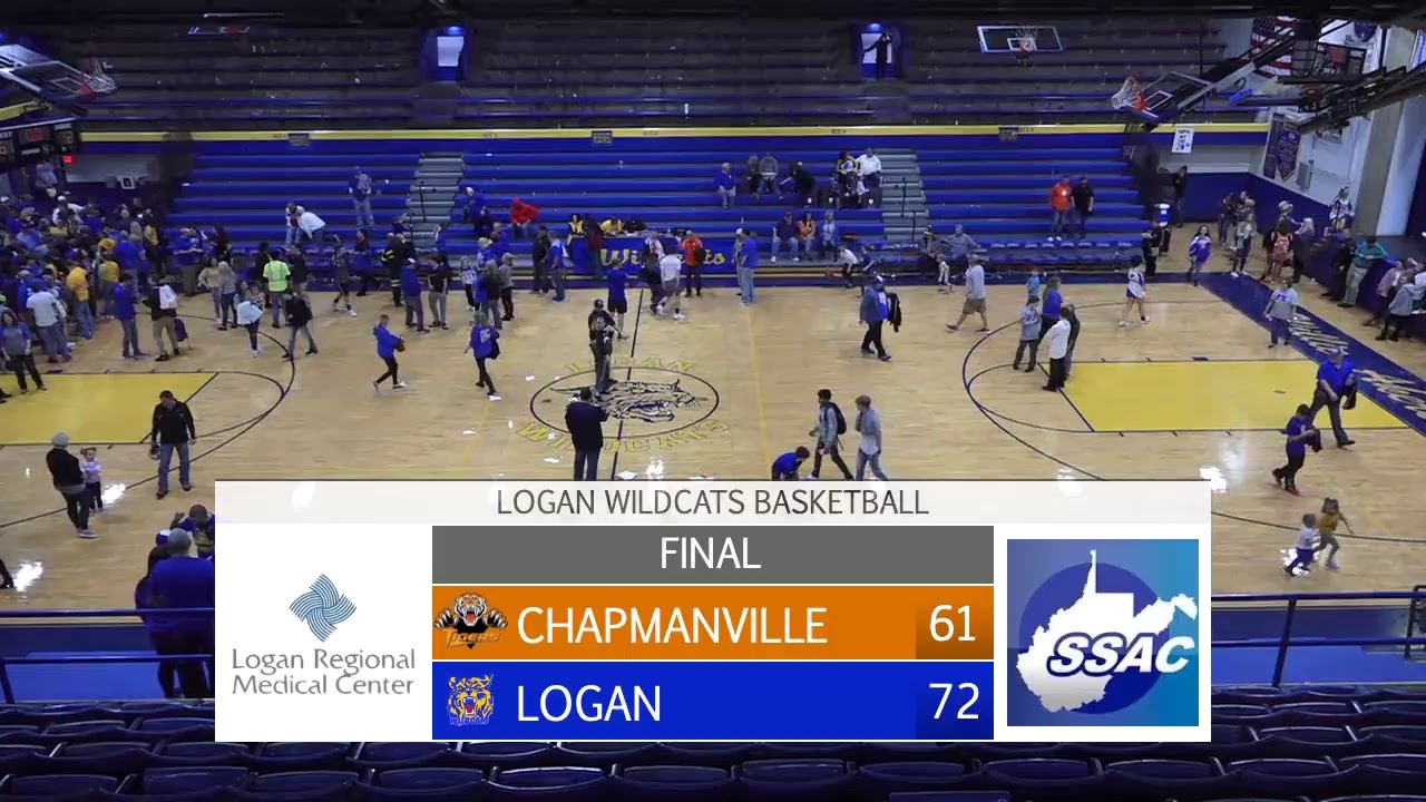 BOYS BASKETBALL - CHAPMANVILLE TIGERS VS. LOGAN WILDCATS