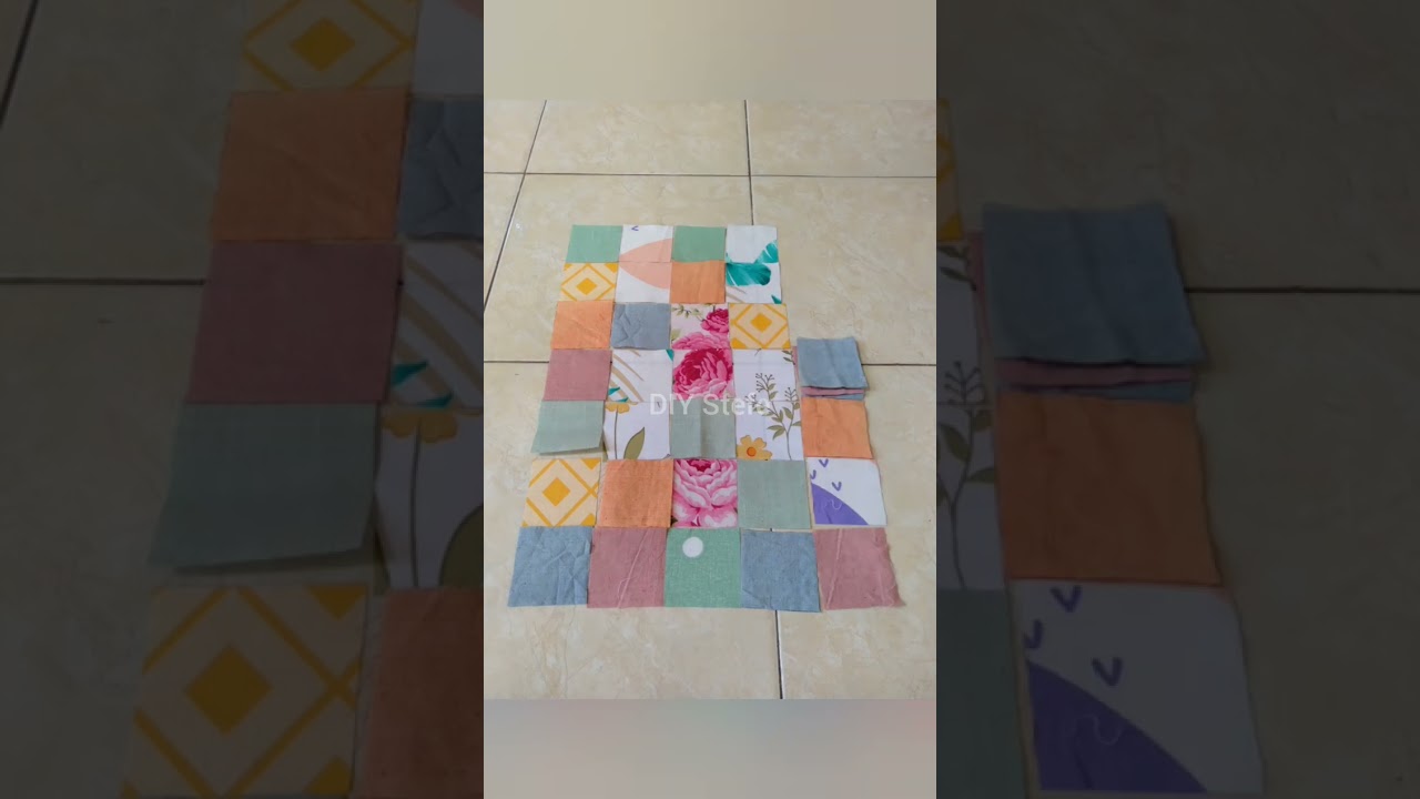 Sambung kain perca #Shorts #craftideas #patchwork #diy