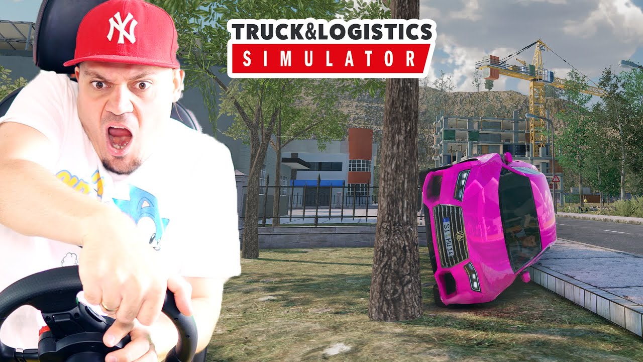 Śmiertelny WYPADEK na DRZEWIE moim R&Oacute;ŻOWYM AUDI A7! *220 kmh* 🚚 Logistics Simulator