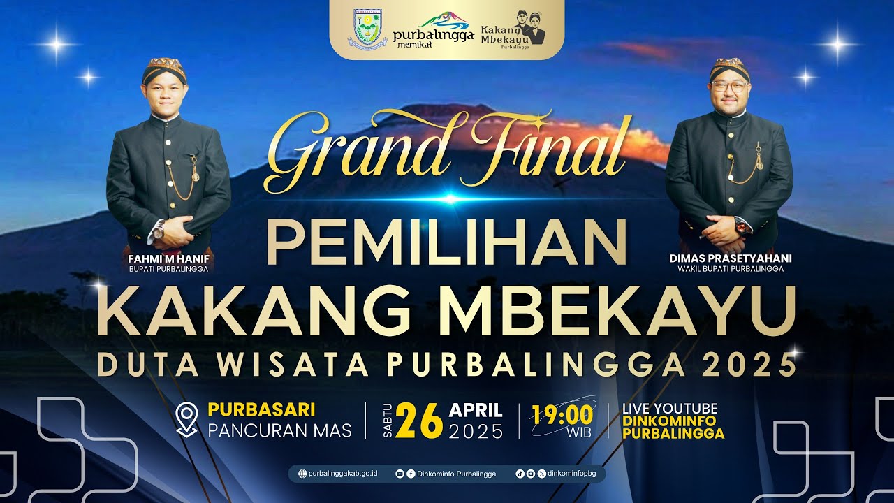 GRAND FINAL PEMILIHAN KAKANG MBEKAYU DUTA WISATA PURBALINGGA