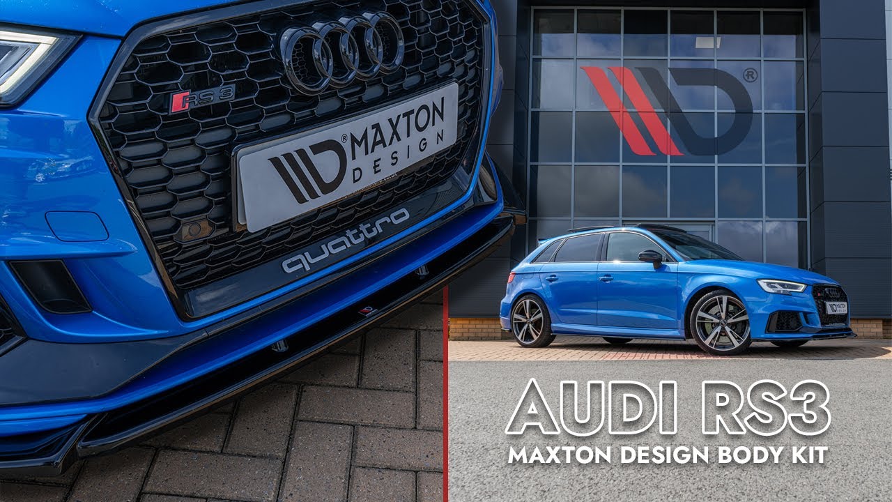 Adding a Maxton body kit to the Audi RS3!