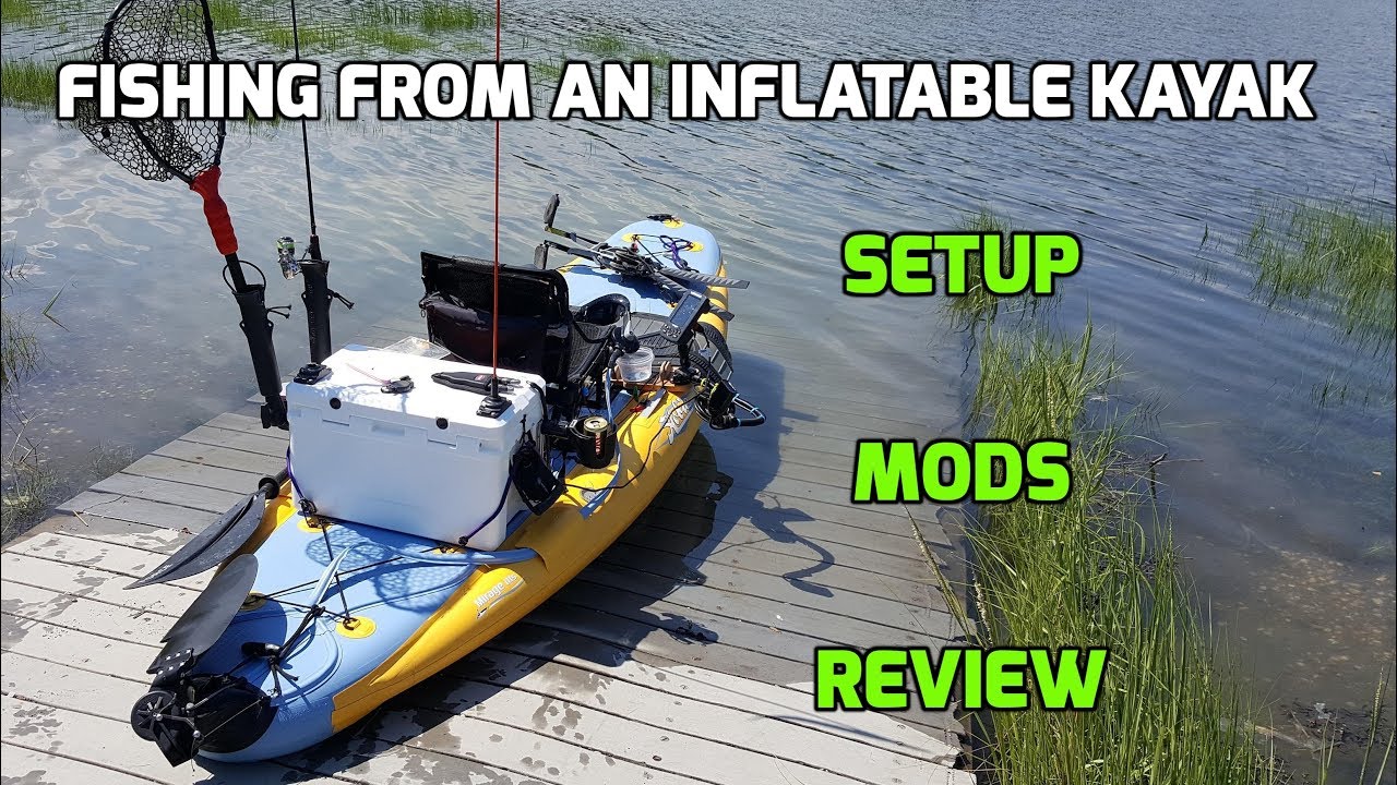 Hobie i11s Inflatable SUP/Kayak Setup for Fishing