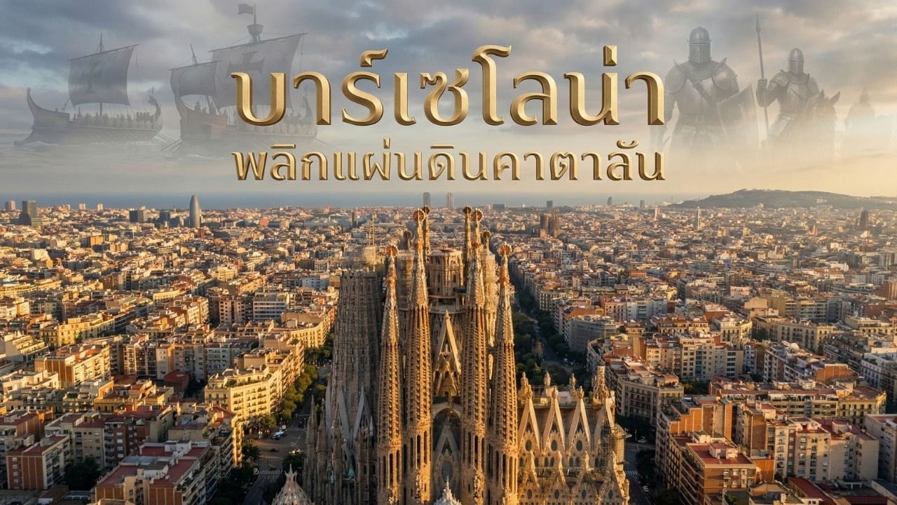 10 นาที เข้าใจประวัติศาสตร์และที่มาของเมืองบาร์เซโลน่า