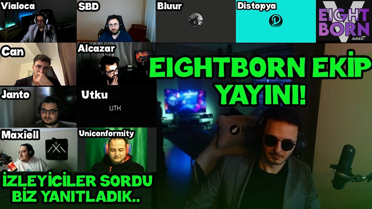 EIGHTBORN SORU-CEVAP YAYINI! | TÜM MERAK EDİLENLER...