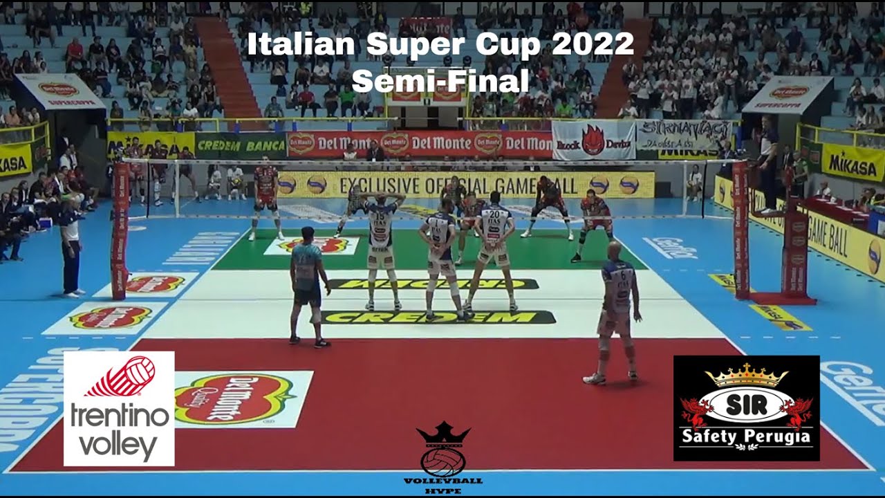 Kaziyski vs León - Scout View - Trentino vs Perugia - Italian Del Monte Super Cup 2022 - Highlights