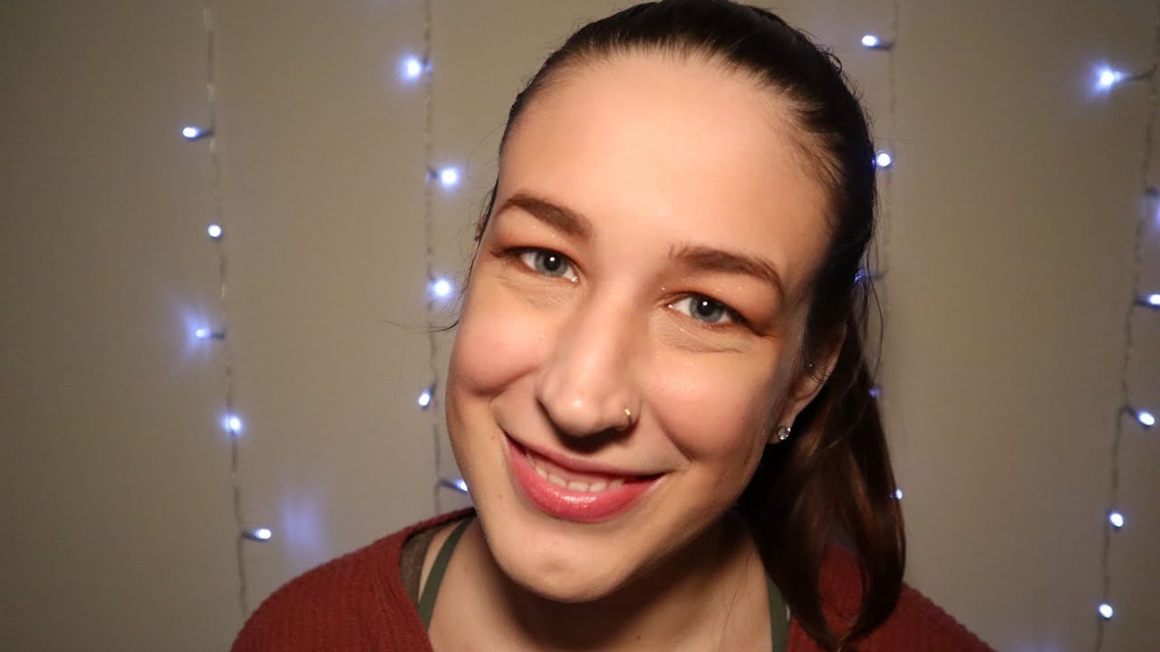 Over-Explaining How To Put Your Hair in A Ponytail. ASMR. Hair brushing.