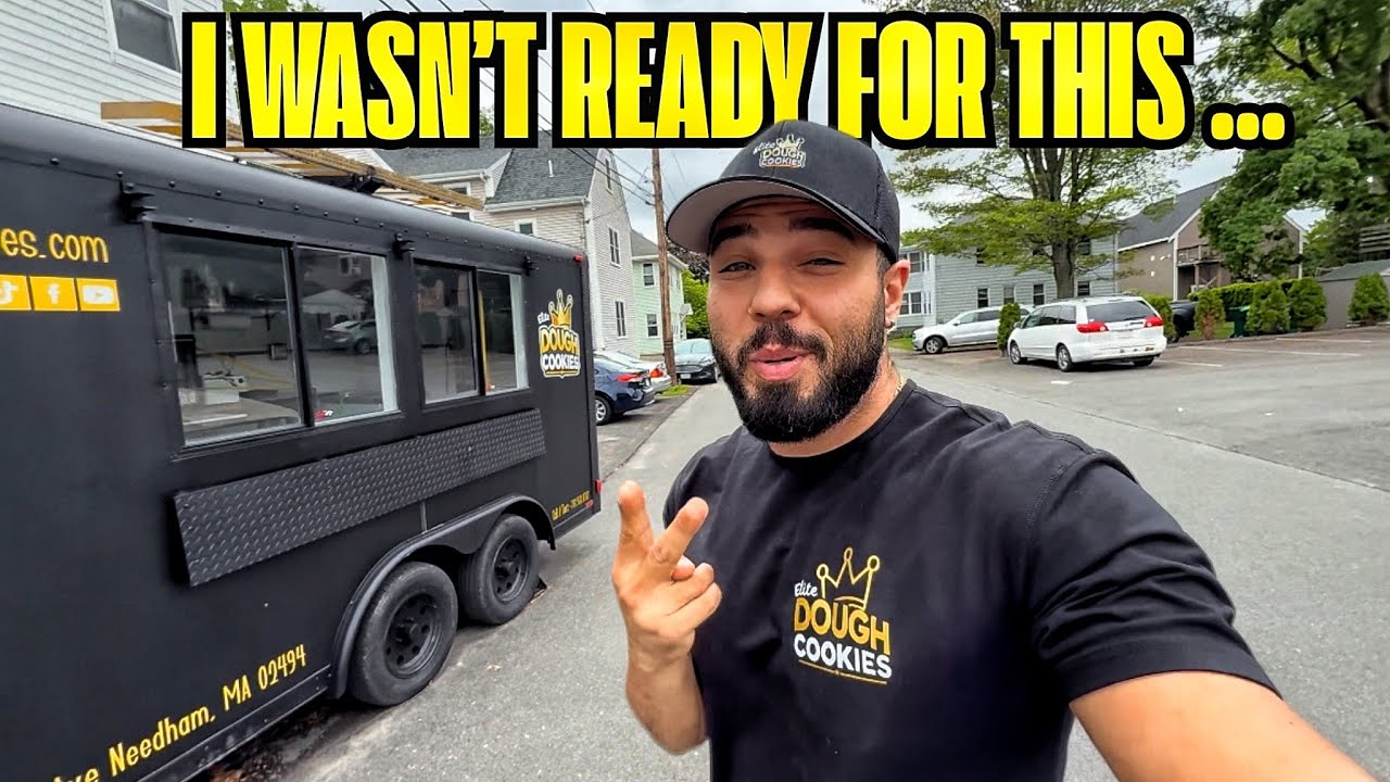 My FIRST day running a cookie truck! 🍪🚚 Here’s how it went!