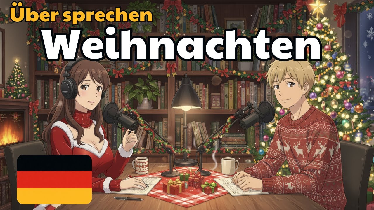 Wie man über den Weihnachtstag spricht | Langsame Deutsch-Konversation | Enjoy German Practice