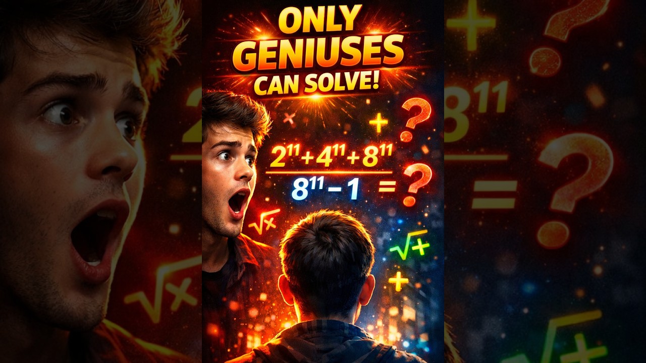 Only Geniuses Can Solve This Math Puzzle! 🧠 | Live Challenge