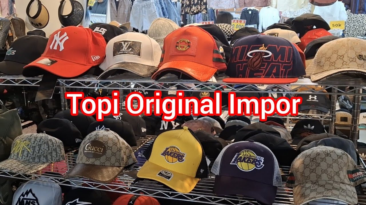 TOPI ‼️BRAND DUNIA‼️ ORIGINAL MURAH 0877. 1349.    0777