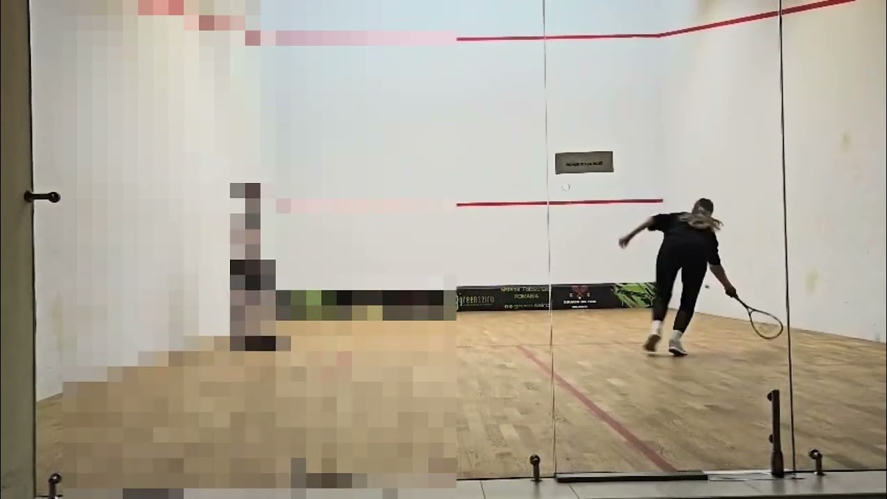 Squash Mode: ON 🏸🔥 