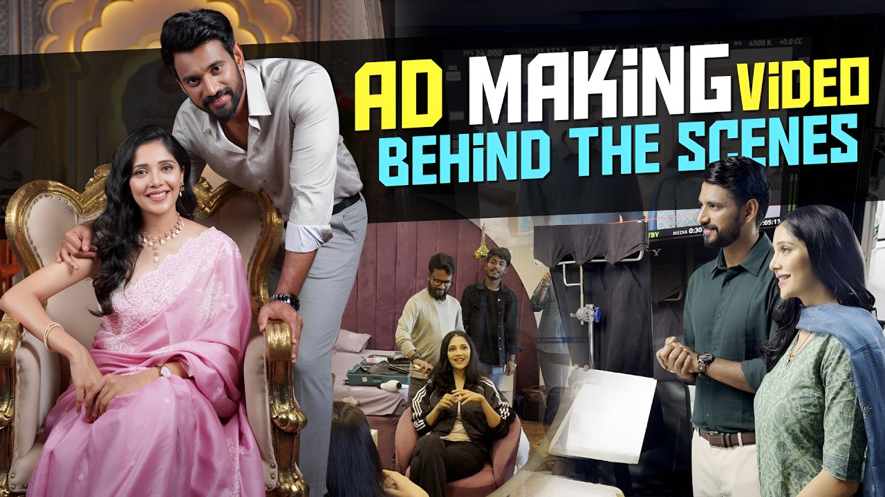 Fun Behind the Ad Shoot 🎬😂 | Exclusive BTS Moments | Milana Krishna