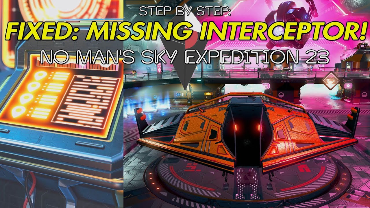 No Man's Sky Expedition 23 Sentinel Interceptor Ship Reward Fix