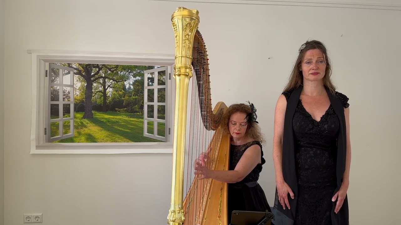 Purcell, Henry - Dido's Lament (excerpt) for soprano and harp