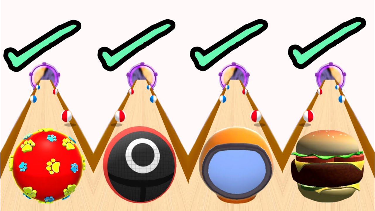 Going balls v/s Action Ball 😱 So Fast & Dangerous Gameplay |Android Games| | iOS Games| |Viral|