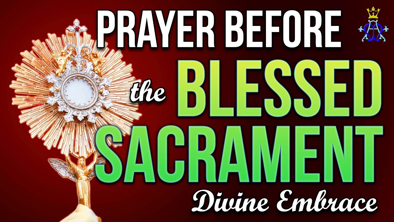 🕊️ Divine Embrace: A Prayer before the Blessed Sacrament