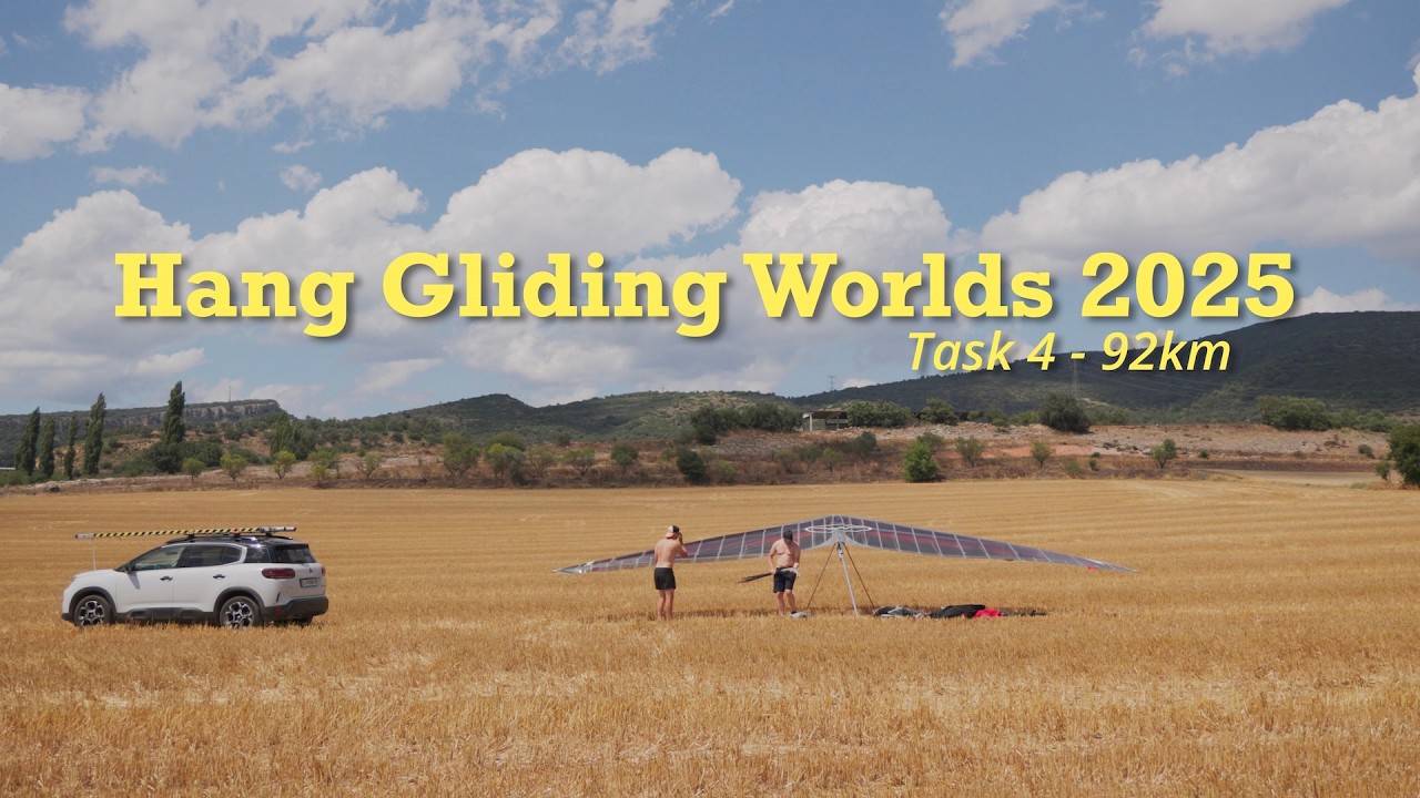 Hang Gliding WORLDS 2025 / Task 4