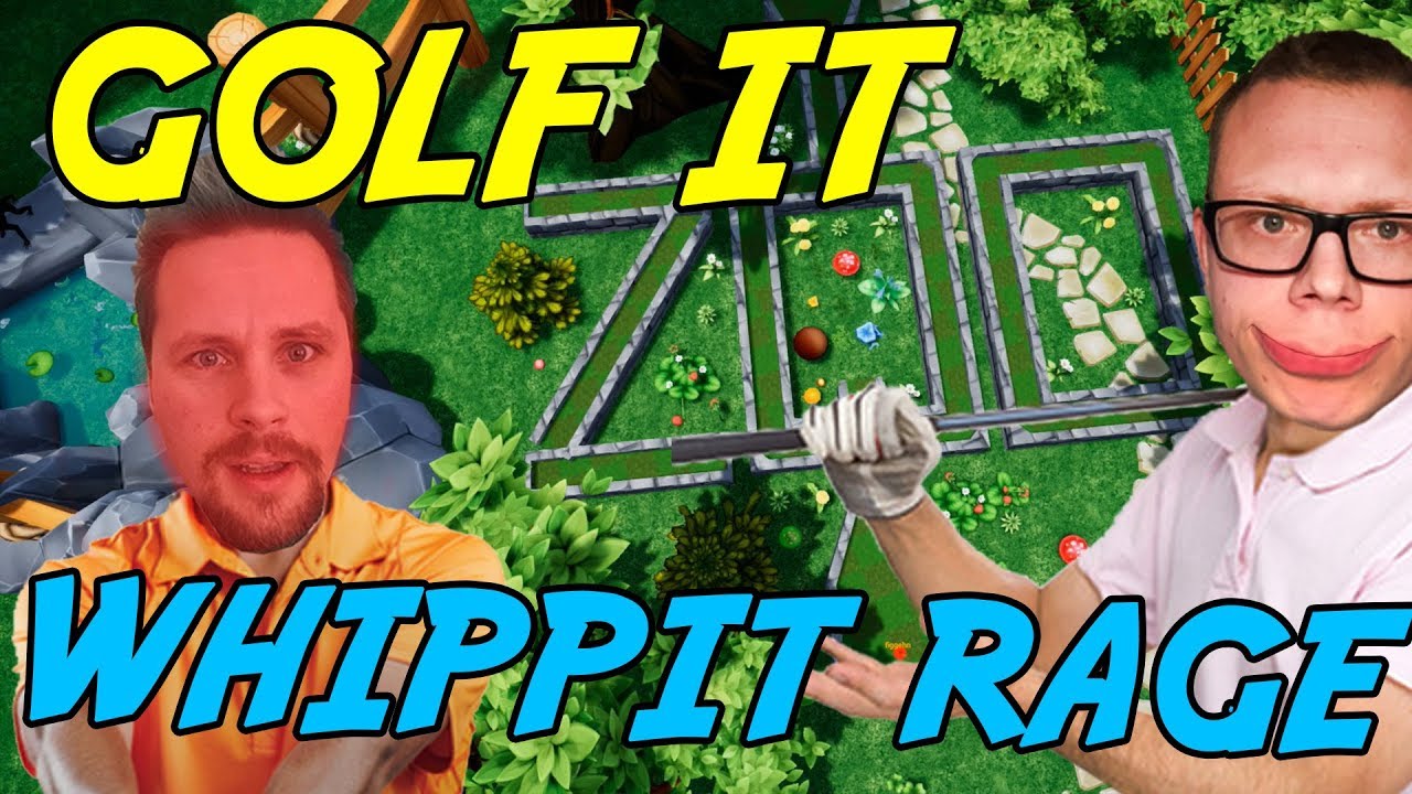 WHIPPIT &Auml;R HELT GALEN OCH RAGE'AR I GOLF IT