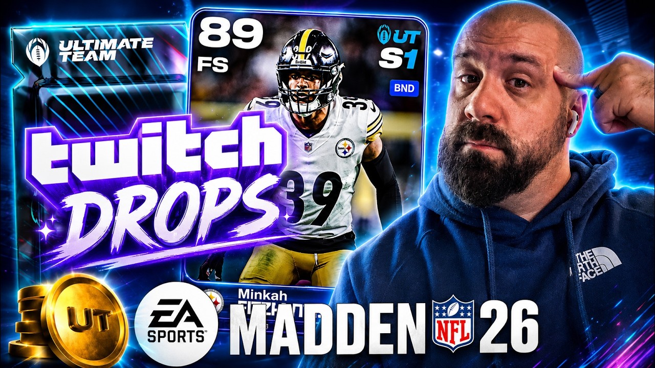 Как настроить TWITCH DROPS для получения БЕСПЛАТНЫХ игроков и наборов Madden 26!
