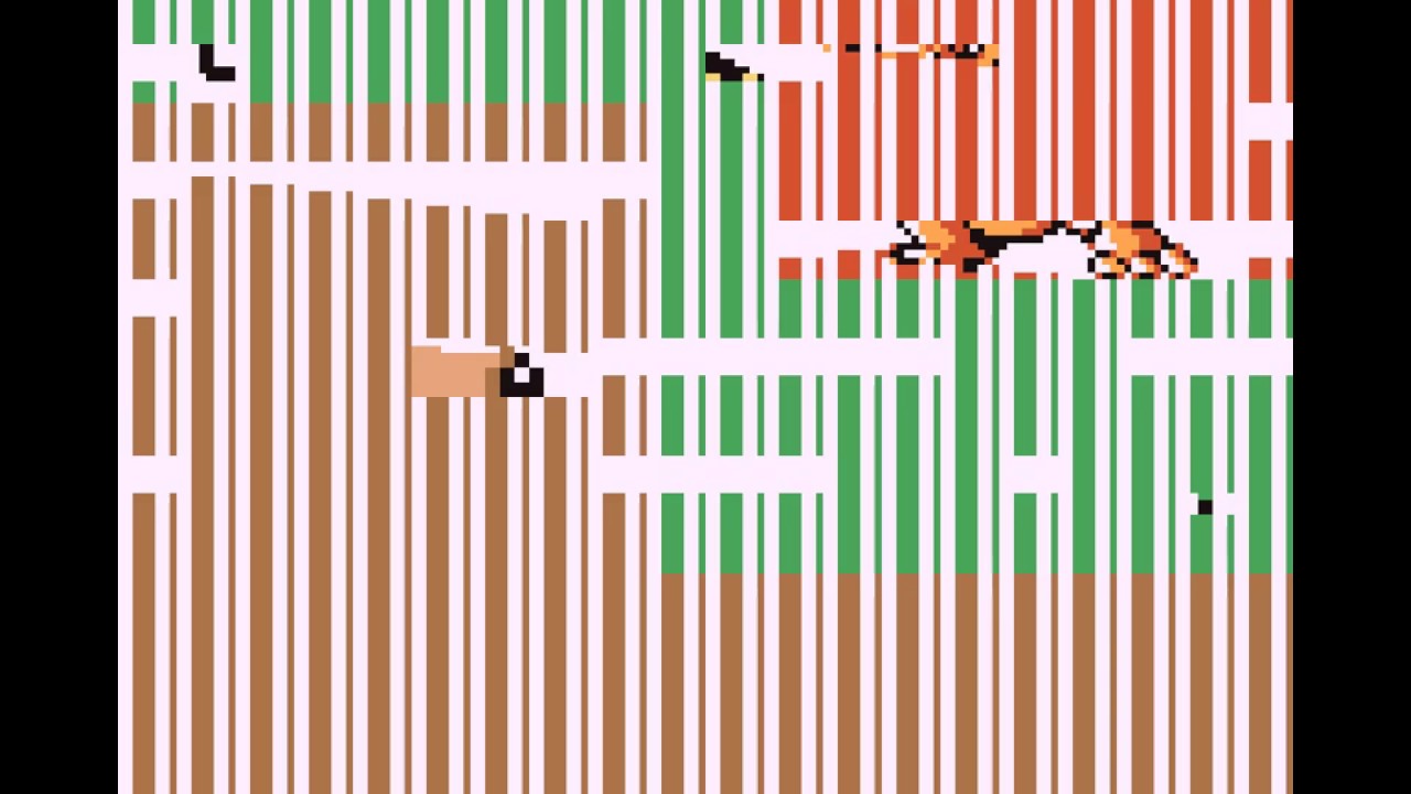 Pokemon Red - Glitch trainer Jacred