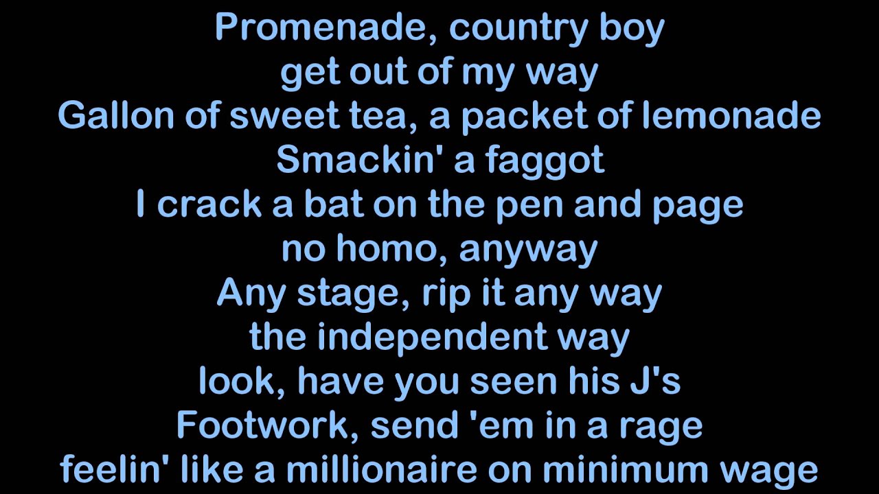 Yelawolf - Lemonade (Freestyle) [HQ & Lyrics]