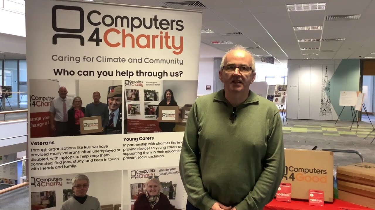 Councillor Patrick Kitterick Attends Computers 4 Charity's Tech 4 Reuse Event