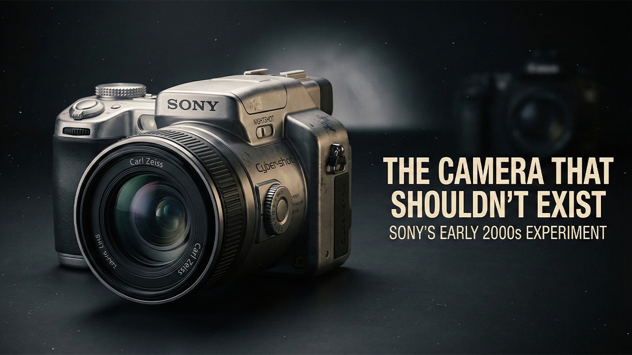 Sony Cyber-shot F717: Камера, которая в буквальном смысле стреляет лазерами в темноту!