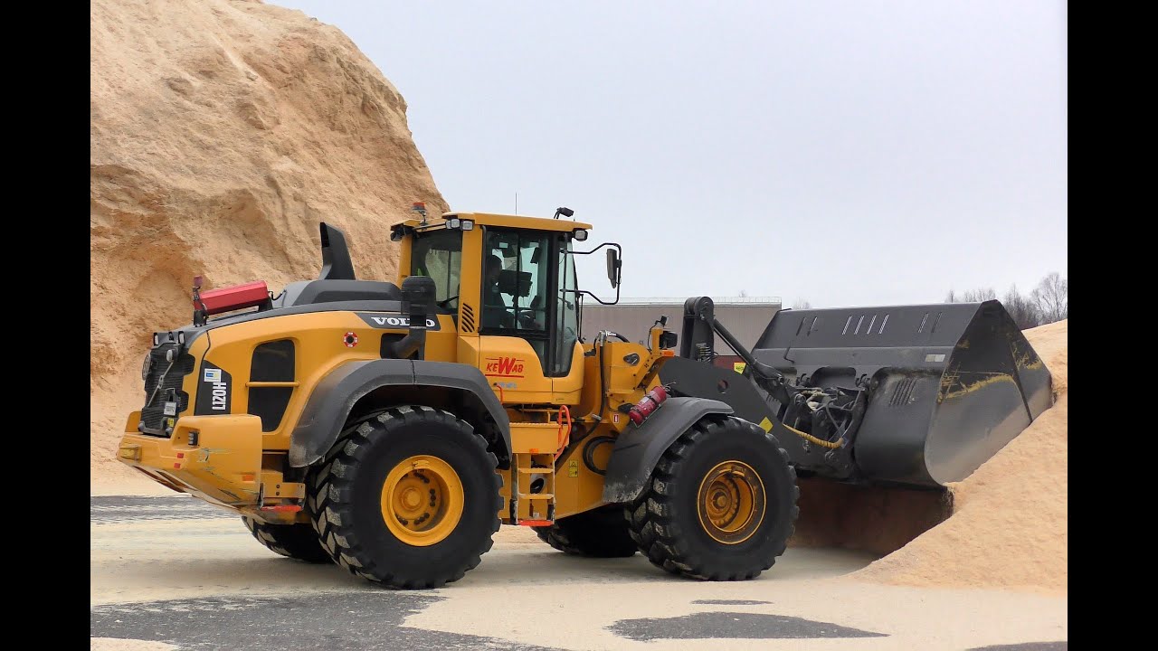 Volvo L120H With High Tipping Bucket (4K)