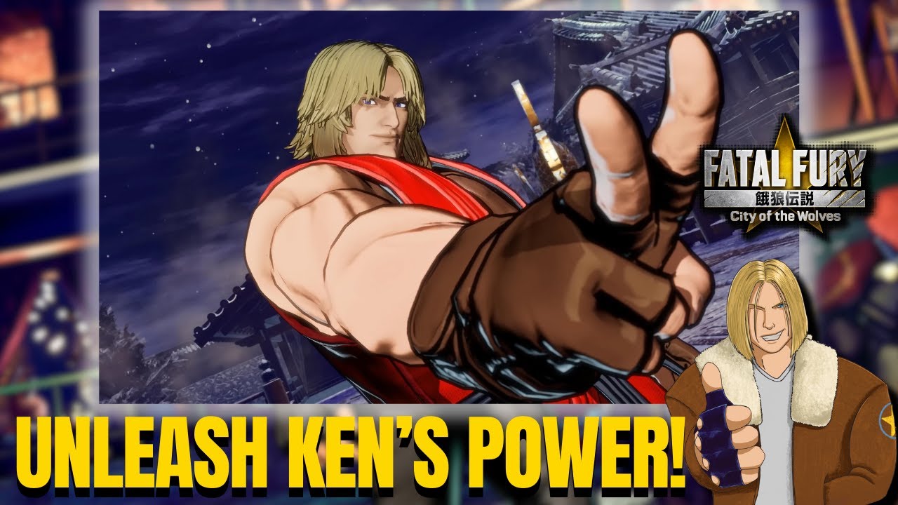 The Only Ken Guide You'll Ever Need! (Fatal Fury CotW, Gameplan and Combos)